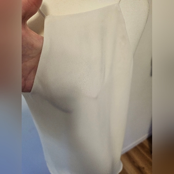 Loft Ivory Halter Top Polyester Women's Size Small - Picture 5 of 9